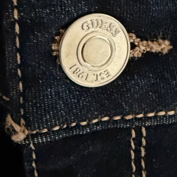 Guess Woman’s Power Skinny Low Rise Blue Jeans  Size 30 - Picture 9 of 10